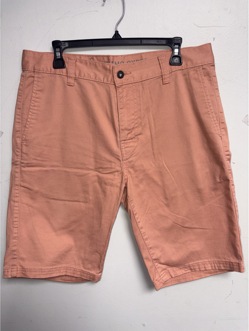 Prana Men's Organic Cotton Stretch Peach Shorts Size 33